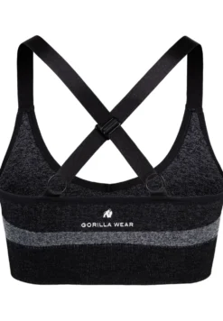 Gorilla Wear Selah Seamless Sportbeha - Zwart