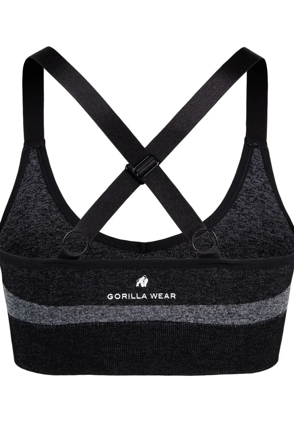 Gorilla Wear Selah Seamless Sportbeha - Zwart