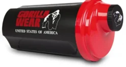 Gorilla Wear Shake Beker - 700 ml - Zwart/Rood