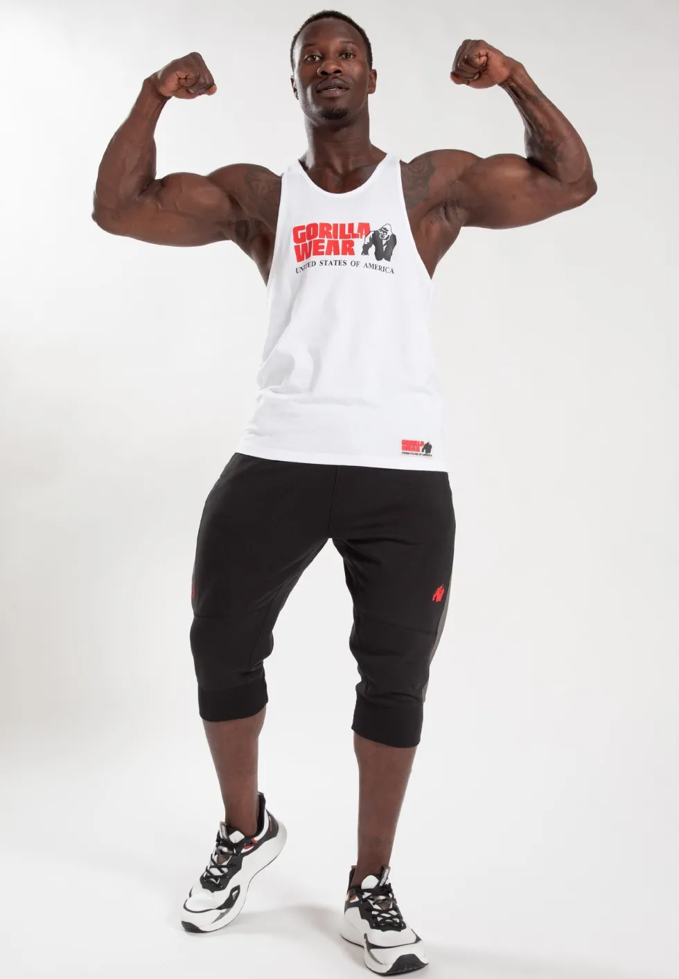Gorilla Wear Thompson 3/4 Joggingbroek - Zwart