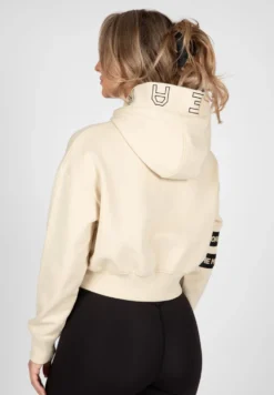 Gorilla Wear Tracey Cropped Hoodie - Beige