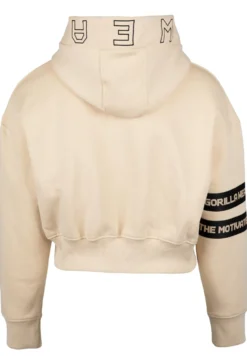 Gorilla Wear Tracey Cropped Hoodie - Beige