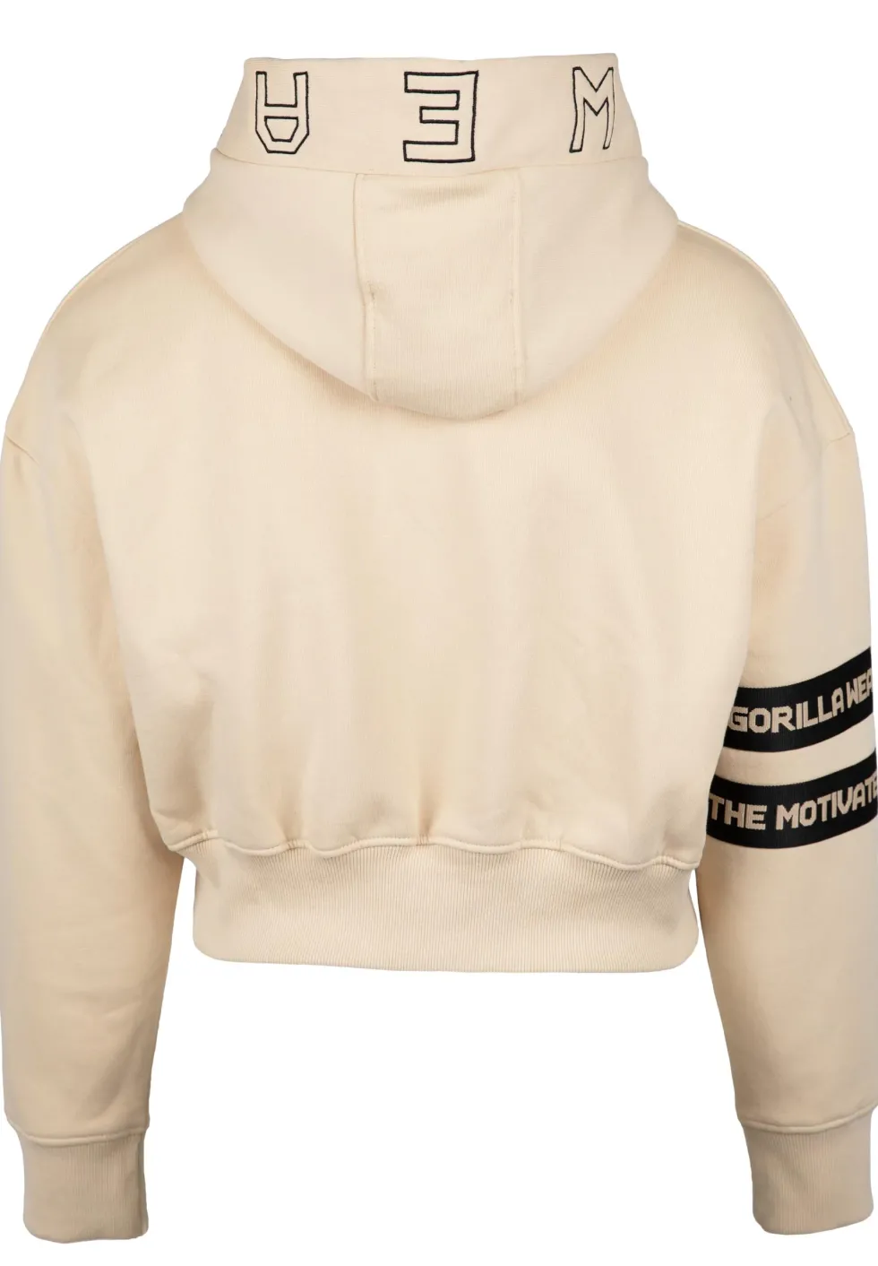 Gorilla Wear Tracey Cropped Hoodie - Beige
