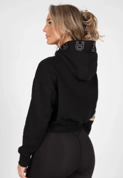 Gorilla Wear Tracey Cropped Hoodie - Zwart