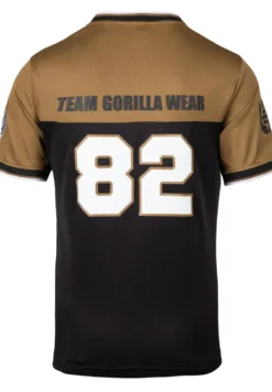 Gorilla Wear Trenton Football Jersey - Zwart/Goud
