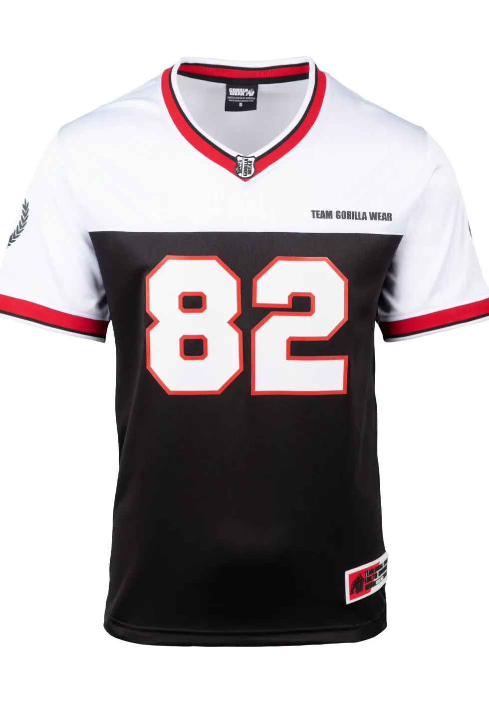 Gorilla Wear Trenton Football Jersey - Zwart/Wit