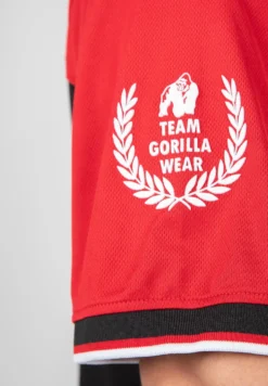 Gorilla Wear Trenton Football Jersey - Zwart/Rood
