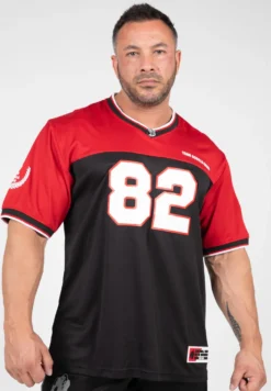Gorilla Wear Trenton Football Jersey - Zwart/Rood