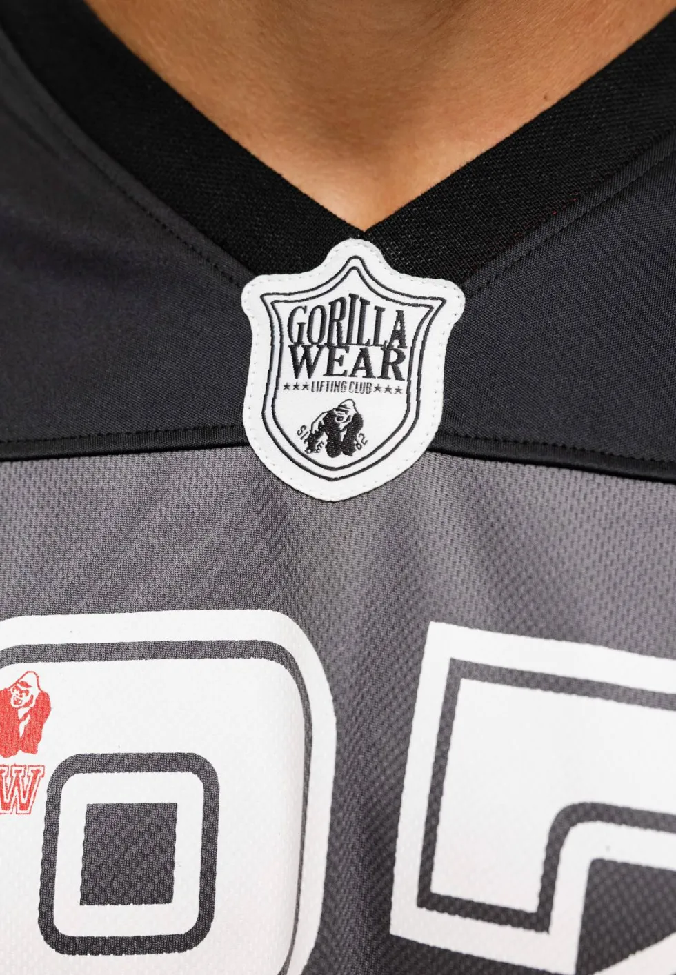 Gorilla Wear Tyler Football Jersey - Zwart/Wit