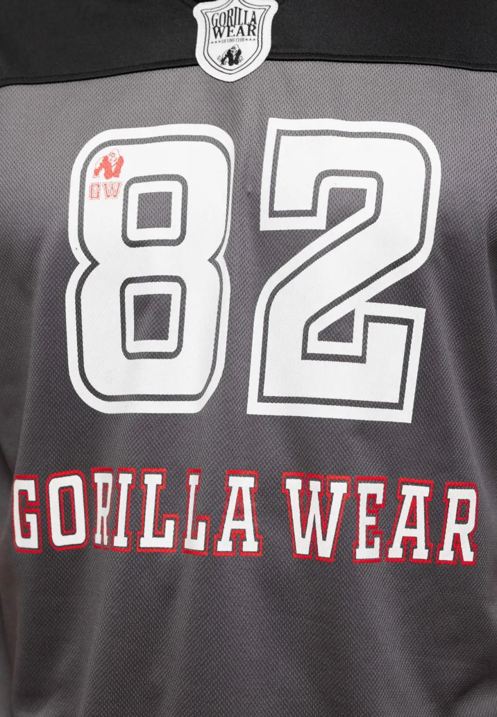 Gorilla Wear Tyler Football Jersey - Zwart/Wit