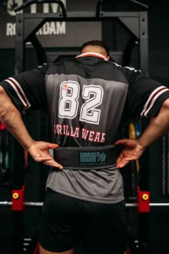 Gorilla Wear Tyler Football Jersey - Zwart/Rood