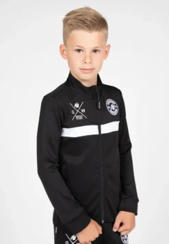 Gorilla Wear Vernon Kids Trainingsjas - Zwart