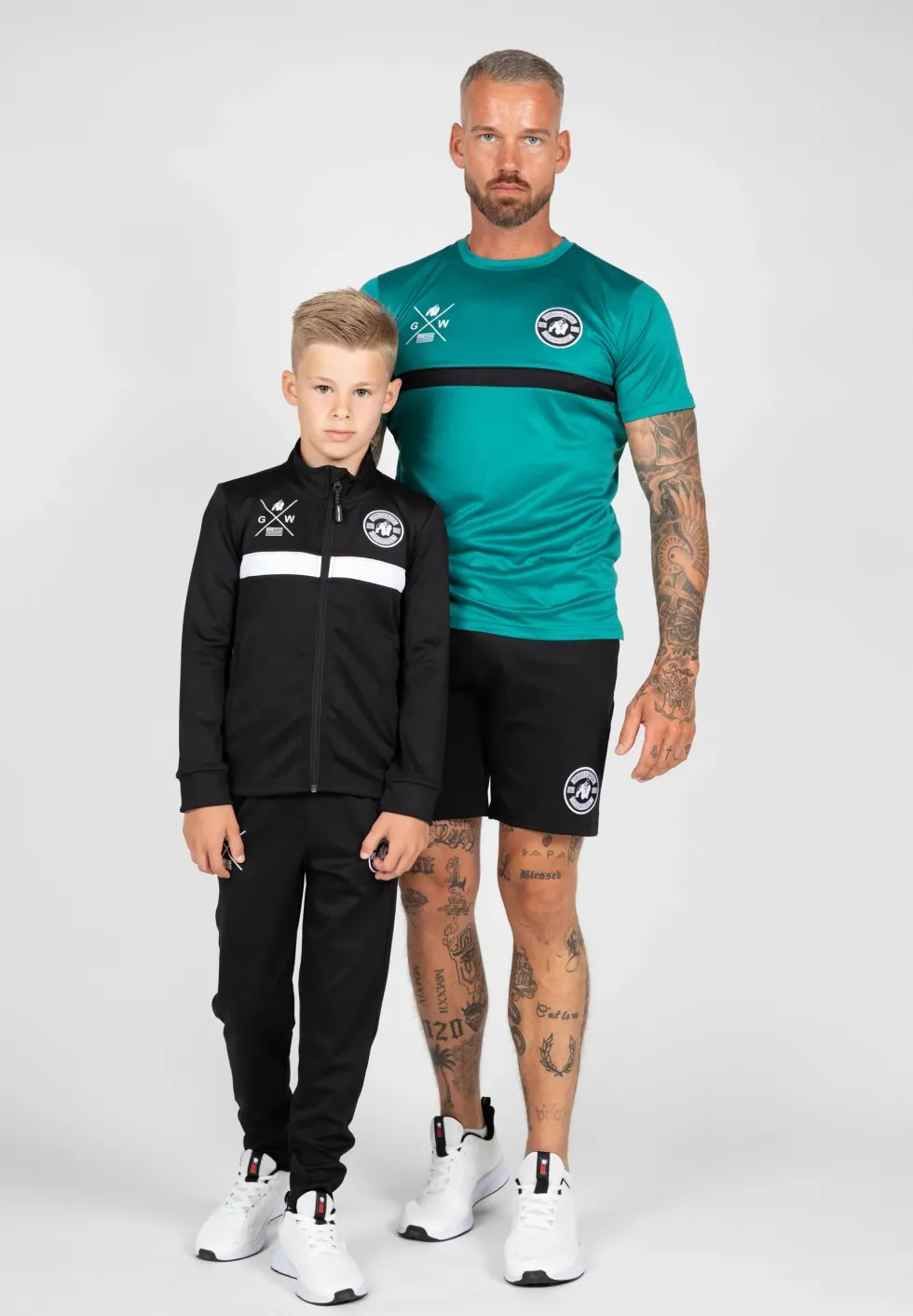 Gorilla Wear Vernon Kids Trainingsjas - Zwart