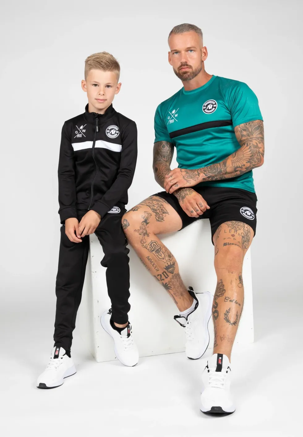 Gorilla Wear Vernon Kids Trainingsjas - Zwart
