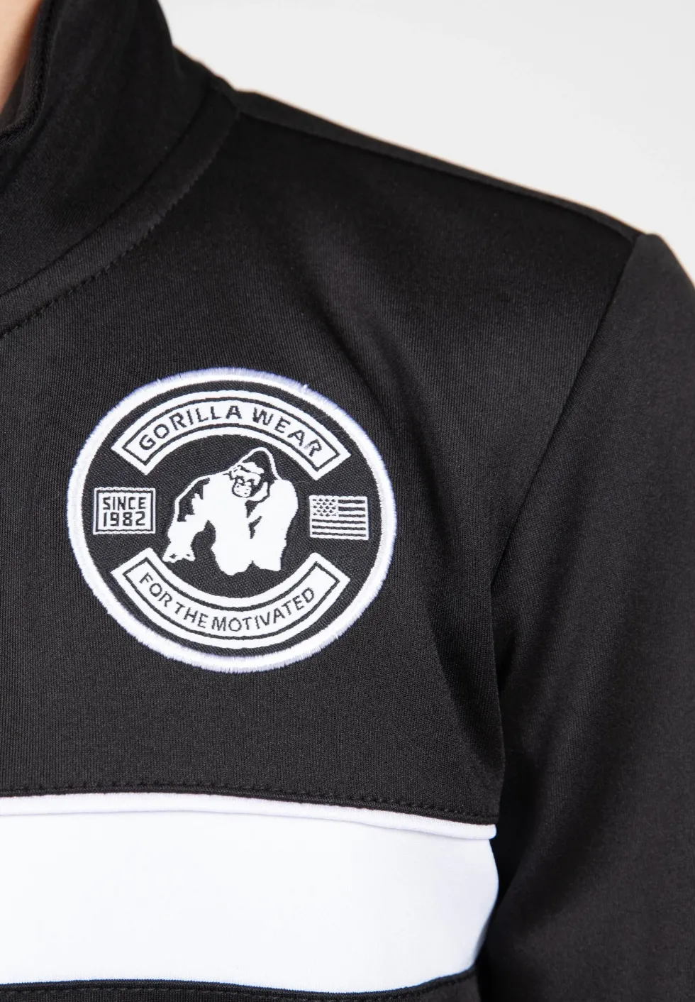 Gorilla Wear Vernon Kids Trainingsjas - Zwart