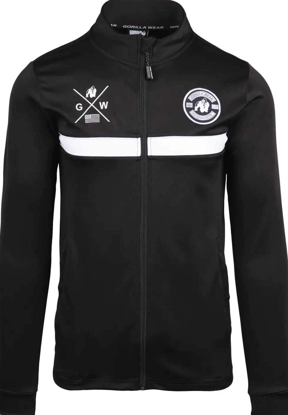 Gorilla Wear Vernon Kids Trainingsjas - Zwart