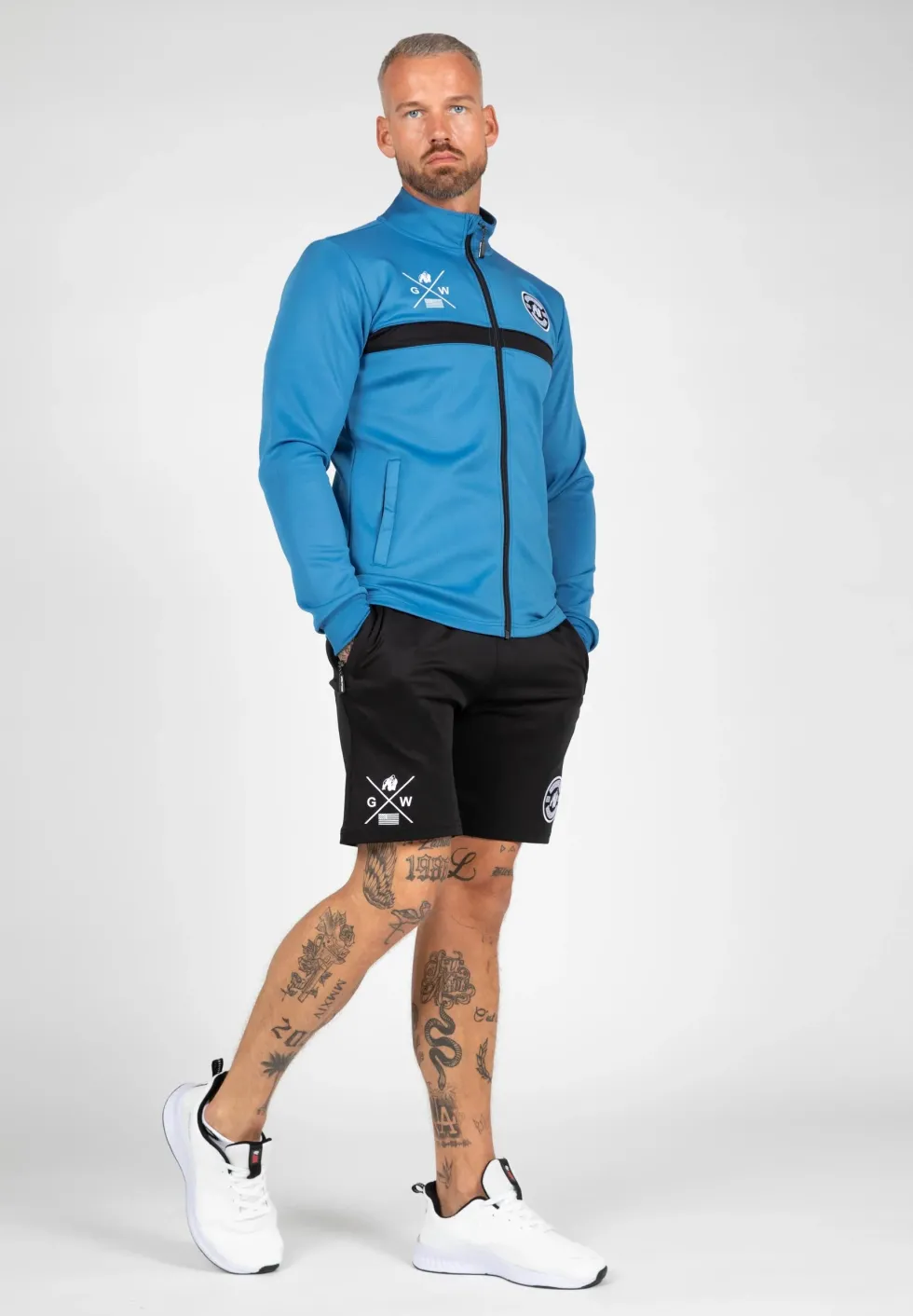 Gorilla Wear Vernon Trainingsjas - Blauw
