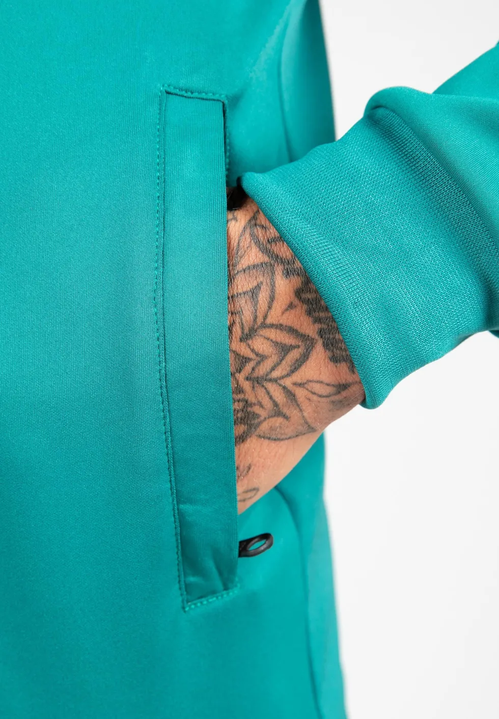 Gorilla Wear Vernon Trainingsjas - Groen/Blauw
