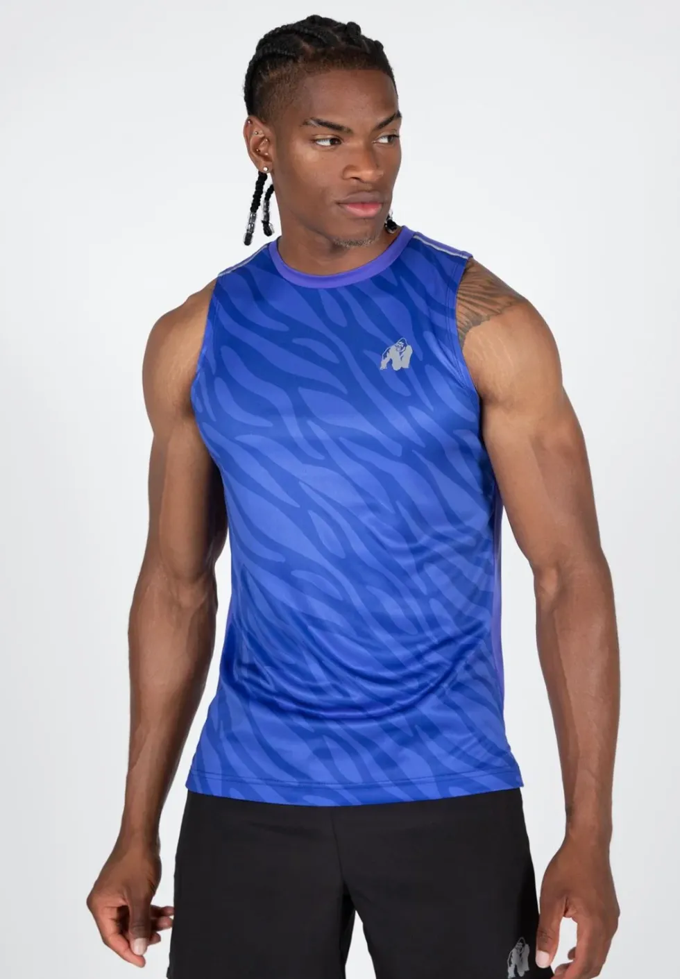 Gorilla Wear Washington Tank Top - Blauw