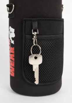 Gorilla Wear Waterfles met Sleeve - Zwart - 2 L