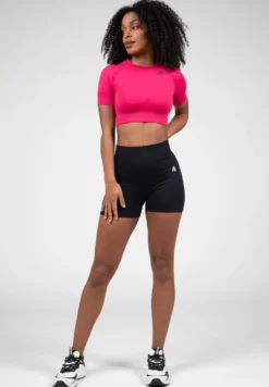 Gorilla Wear Whitney Seamless Crop Top - Roze