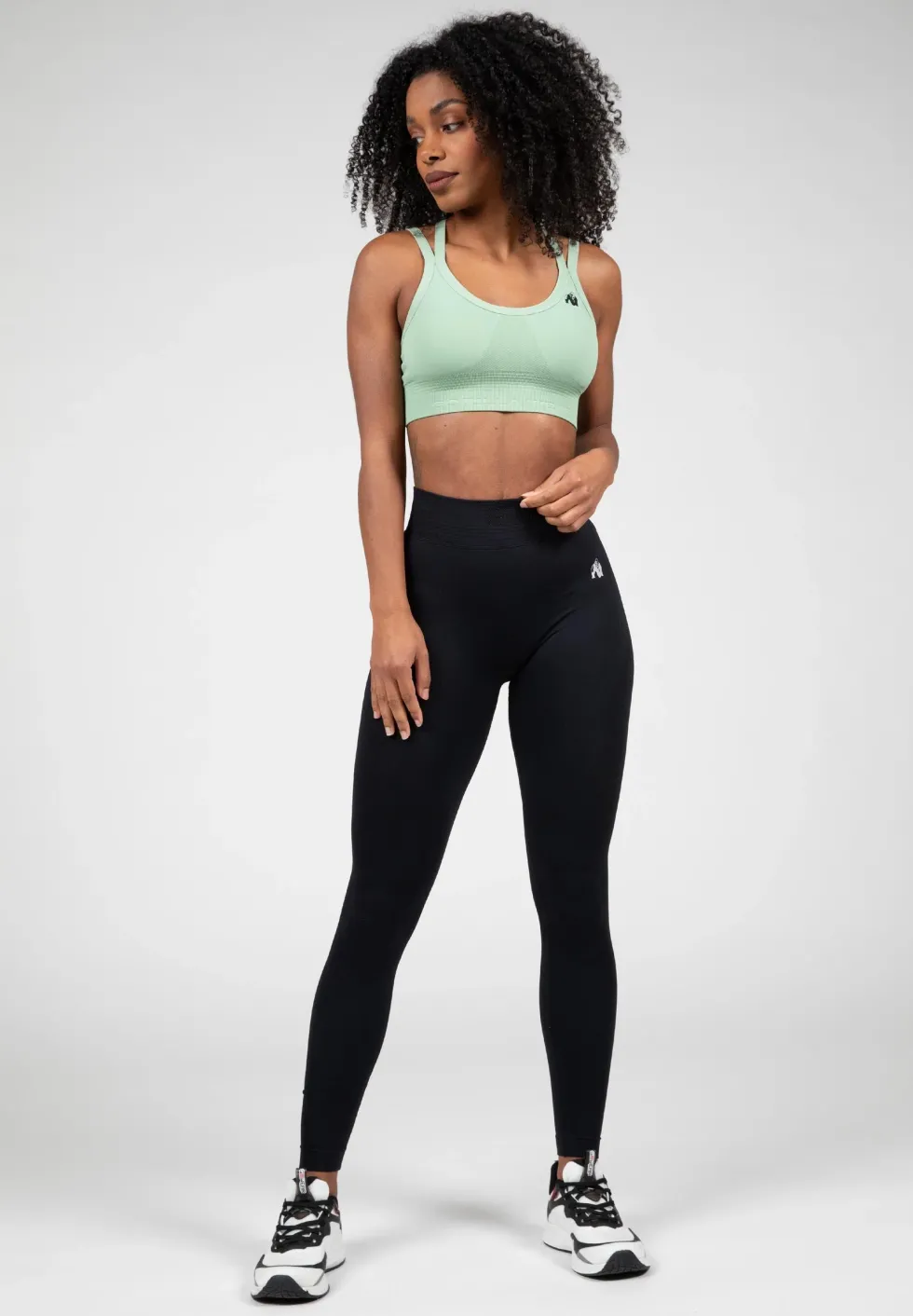 Gorilla Wear Whitney Seamless Sportbeha - Groen