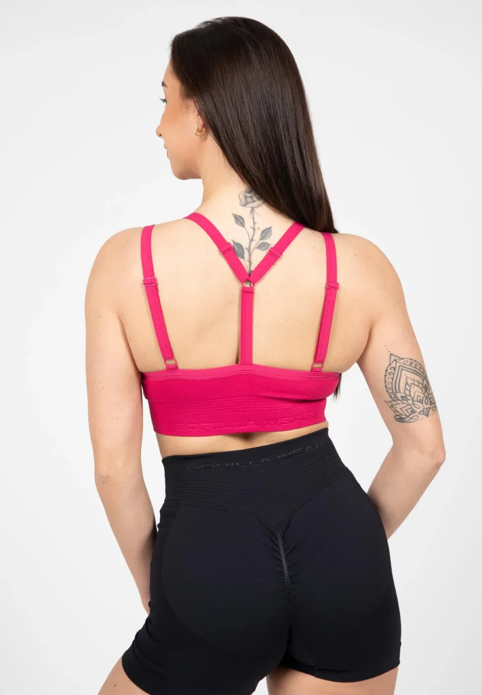 Gorilla Wear Whitney Seamless Sportbeha - Roze