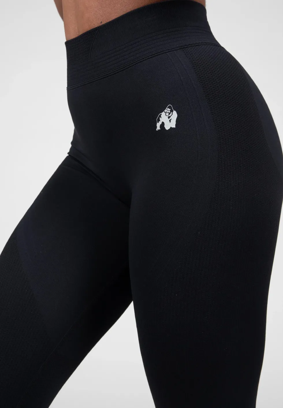 Gorilla Wear Whitney Seamless Leggings - Zwart