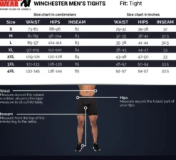 Gorilla Wear Winchester Heren Legging - Zwart