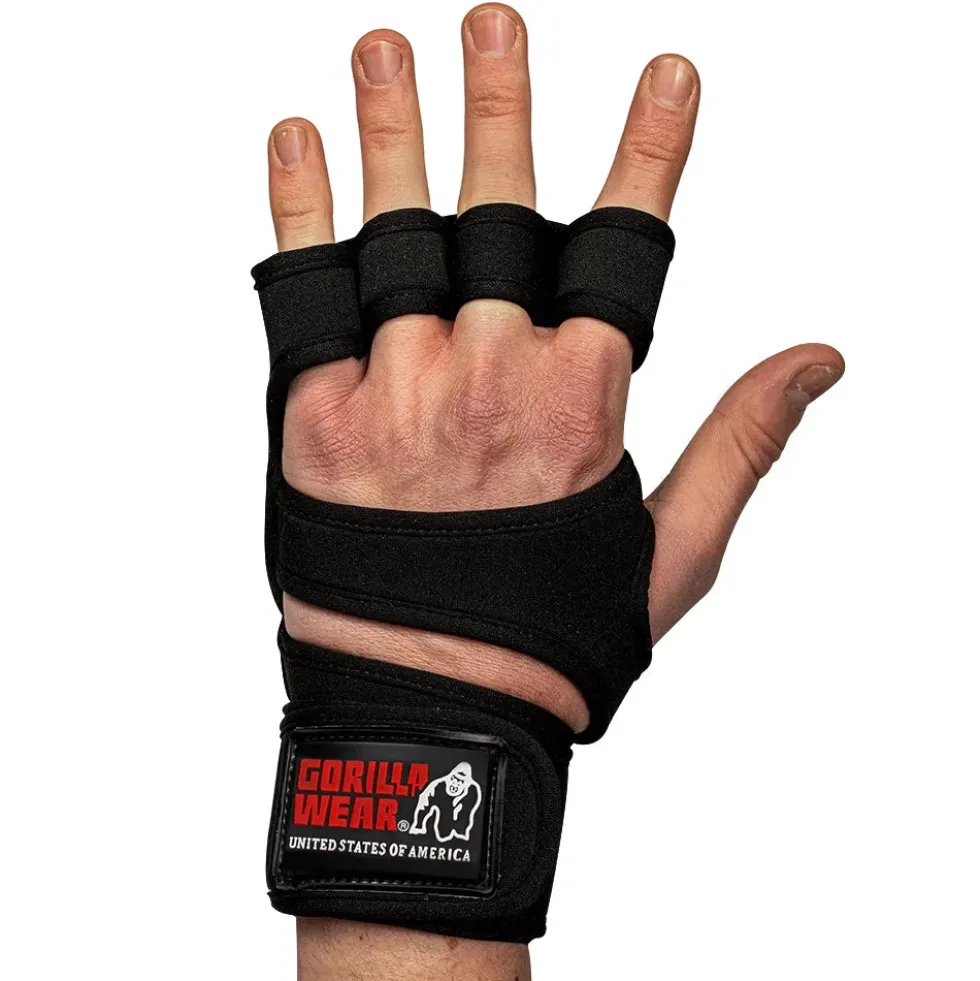 Gorilla Wear Yuma Fitness Handschoenen - Zwart