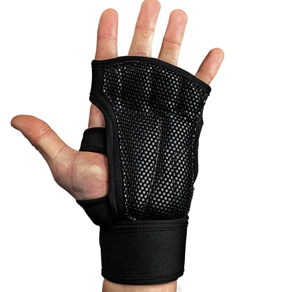 Gorilla Wear Yuma Fitness Handschoenen - Zwart