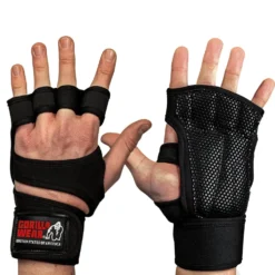 Gorilla Wear Yuma Fitness Handschoenen - Zwart