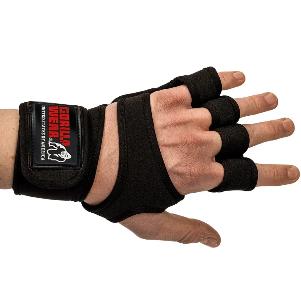 Gorilla Wear Yuma Fitness Handschoenen - Zwart