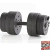 Gymstick Active Verstelbare Vinyl Dumbbell - 15 kg