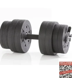 Gymstick Active Verstelbare Vinyl Dumbbell - 15 kg