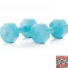 Gymstick Active Vinyl Dumbbell Set - Blauw - 2 x 5 kg