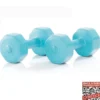 Gymstick Active Vinyl Dumbbell Set - Blauw - 2 x 3 kg