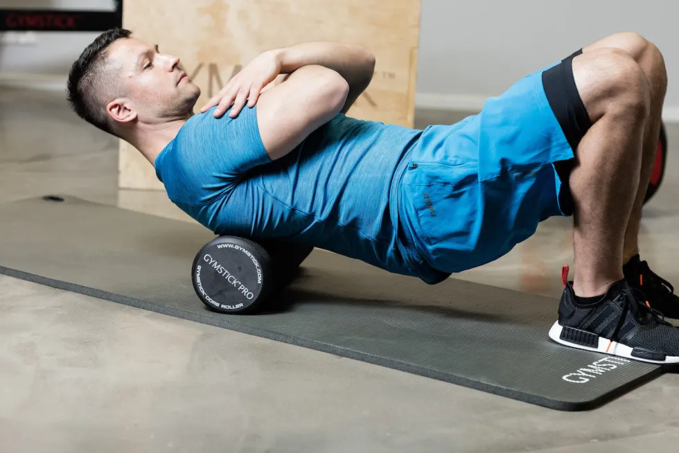 Gymstick Core Foam Roller - Zwart - 45 cm