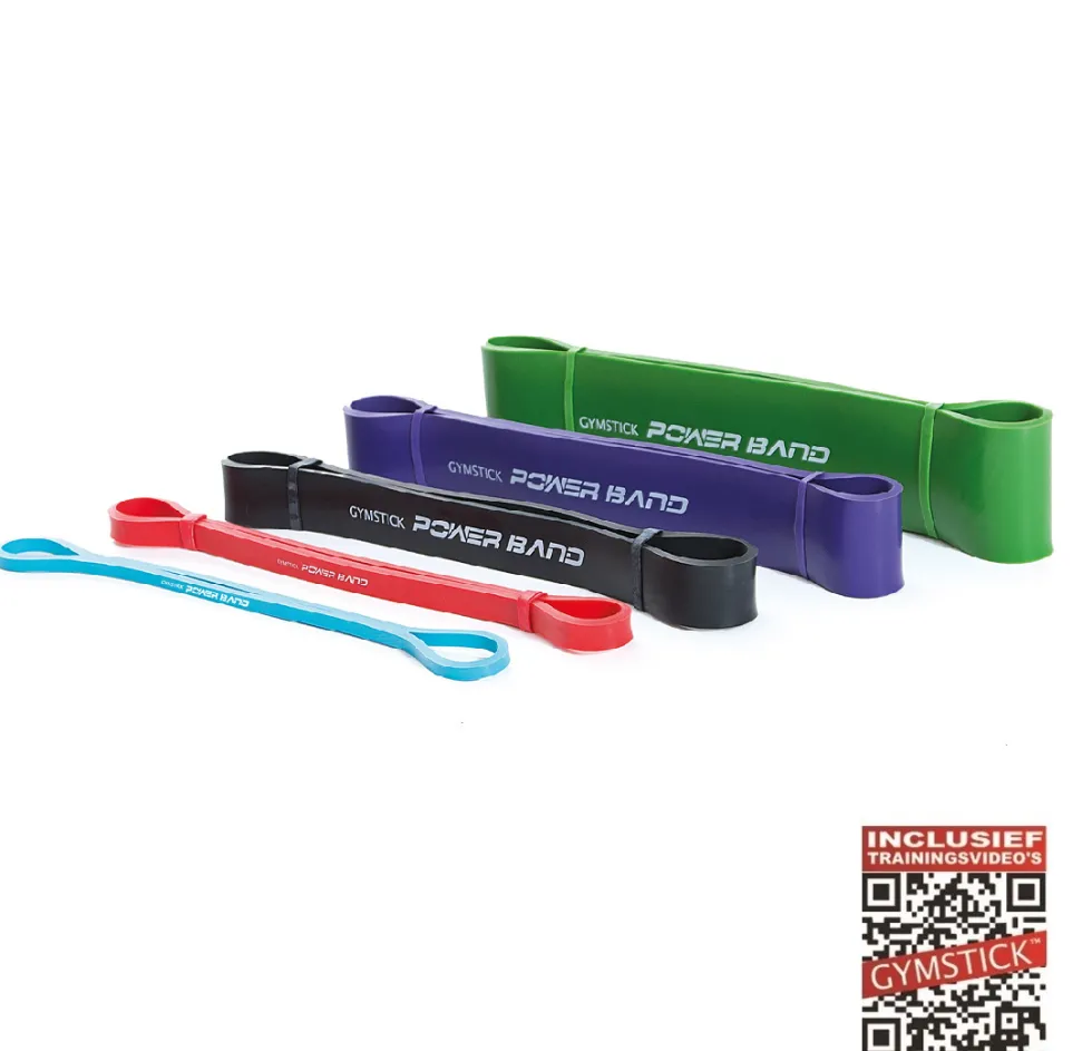 Gymstick Mini Power Band - 30,5 cm - 5-delige Set - Met Online Trainingsvideo's