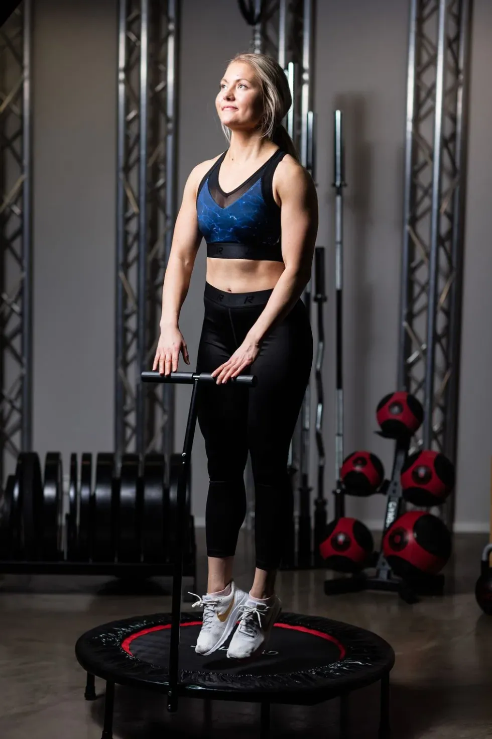Gymstick Opklapbare Fitness Trampoline - Met Trainingsvideos