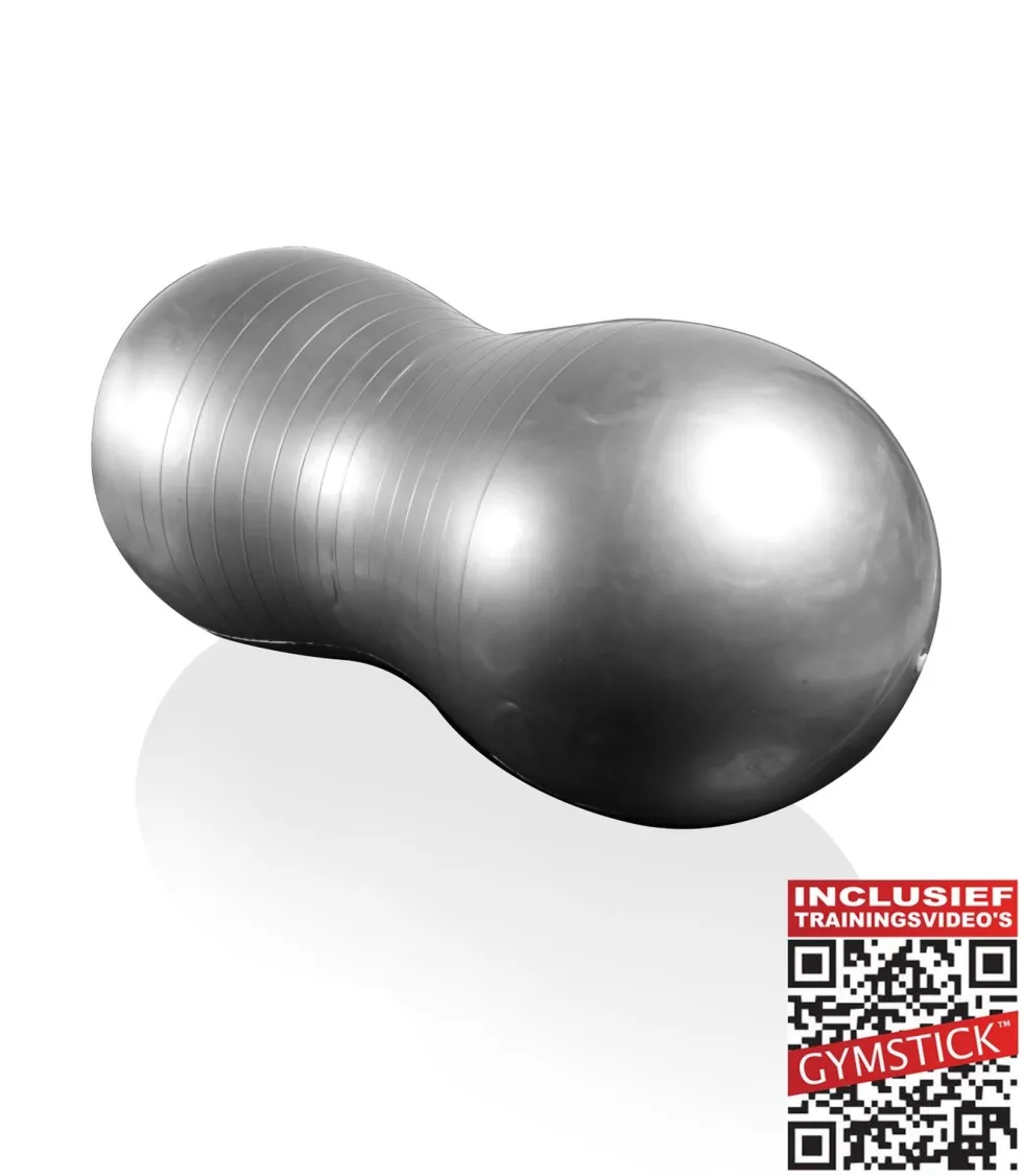 Gymstick Peanut Ball / Pinda Bal met Trainingsvideo's