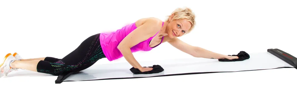 Gymstick PowerSlider - 180 cm - Met Online Trainingsvideo's