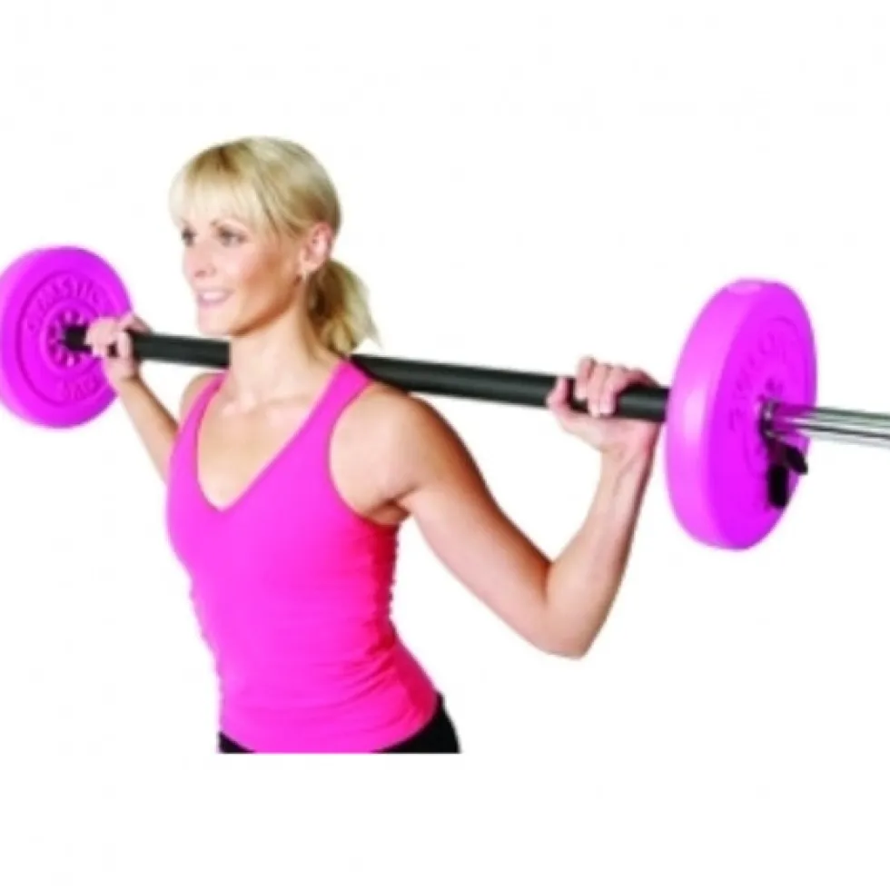 Gymstick Pump Set - Roze - 20 kg - Met Online Trainingsvideo's