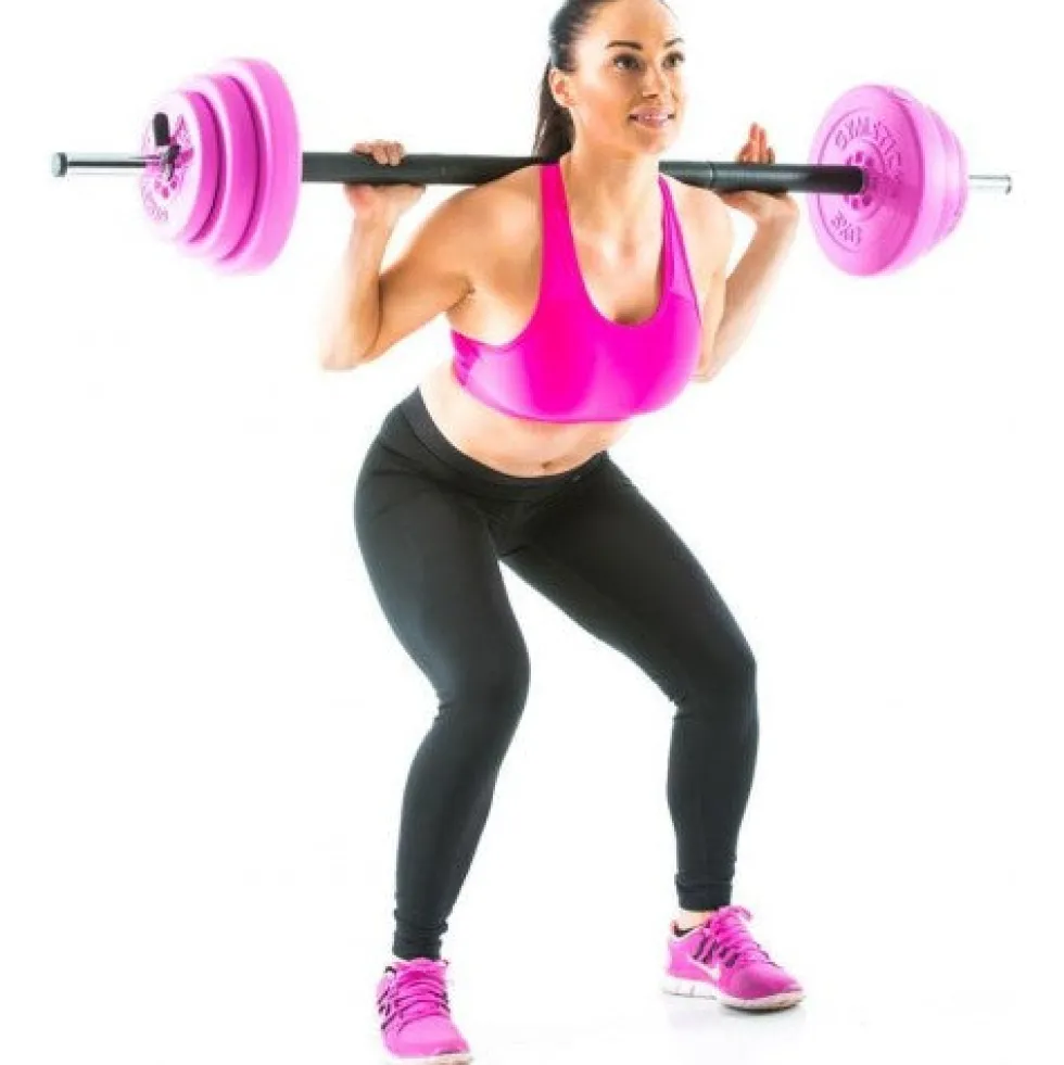 Gymstick Pump Set - Roze - 20 kg - Met Online Trainingsvideo's