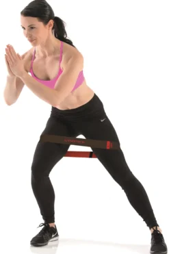 Gymstick Textiel Mini Band - Weerstandsband - Sterk - Met Online Trainingsvideo's