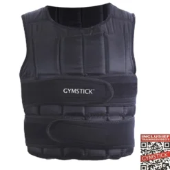 Gymstick Verstelbaar Gewichtsvest - 1 - 20 kg - Met Online Trainingsvideo's