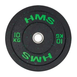 HMS Bumper Plate - Olympische Halterschijf - 10 kg - Groen
