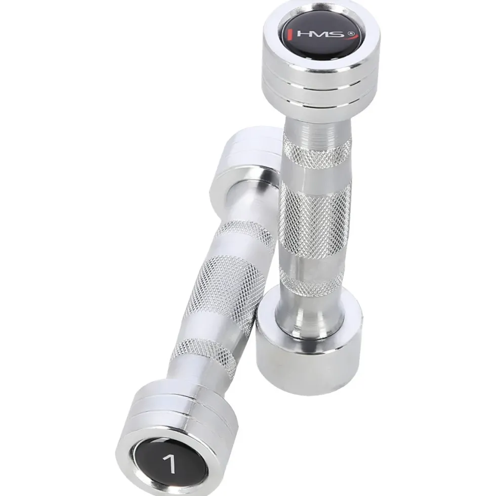HMS Chroom Dumbbell Set - 2 x 1 kg