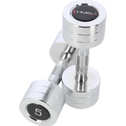 HMS Chroom Dumbbell Set - 2 x 5 kg