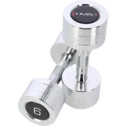 HMS Chroom Dumbbell Set - 2 x 6 kg